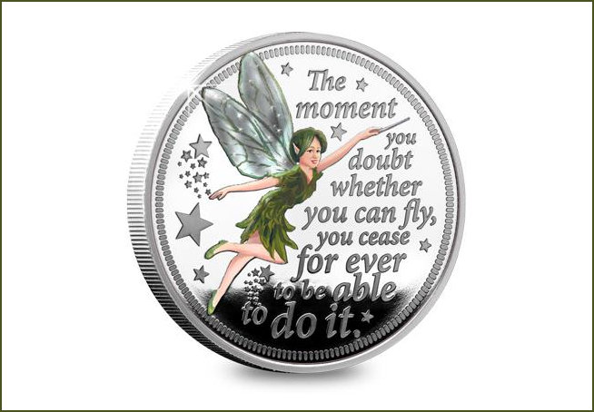 Tinkerbell variation 50p coin