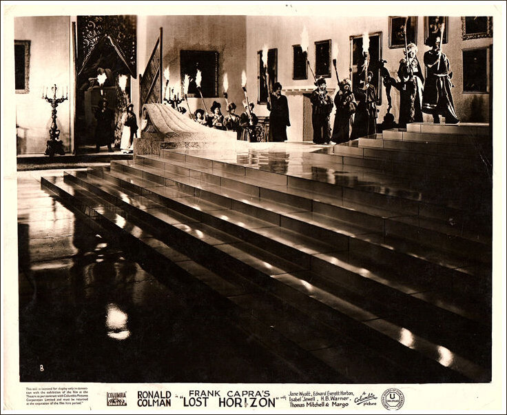 Lost Horizo Mourning Processionn Lobby Card