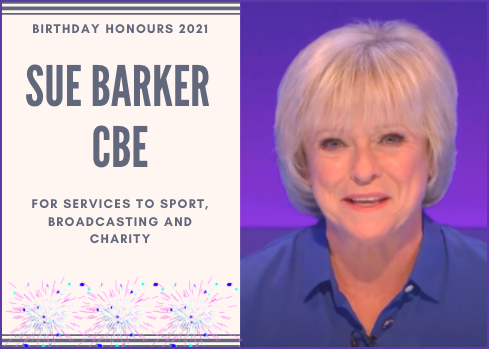 Sue Barker NYHL 2021 CBE