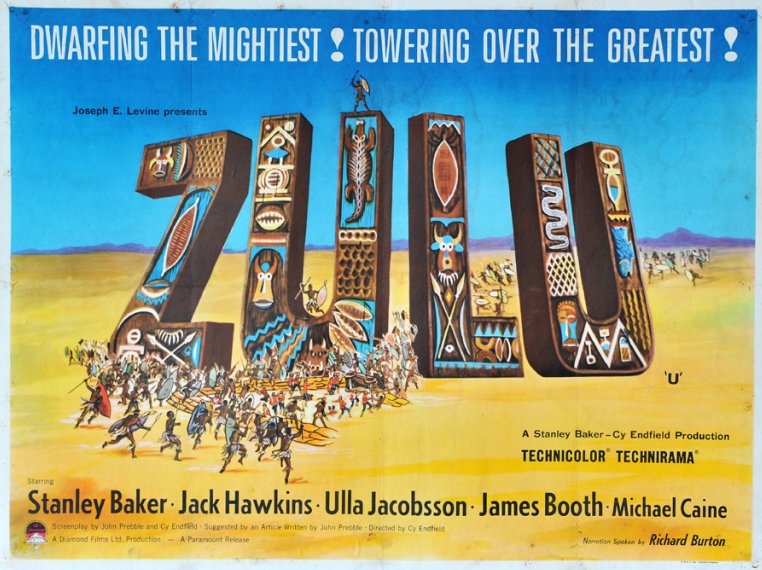 Film Poster for Zulu