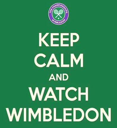 Keep Calm and watch Wimbledon 2014