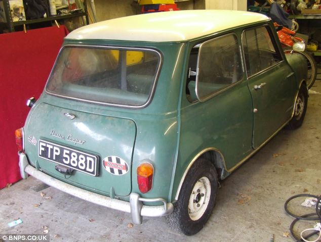 Found Mini after 36 years rear