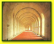 Enclosed passageway at Versailles