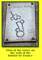 Tower of Nestle Paris plaque