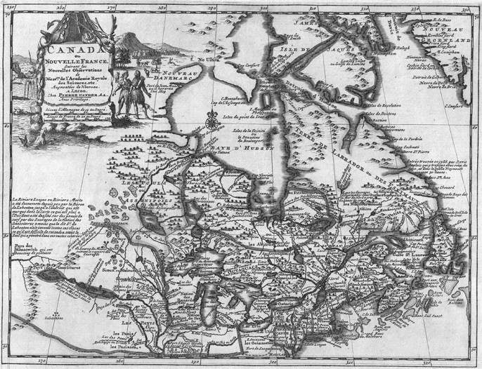 Map showing Jesuit conversion