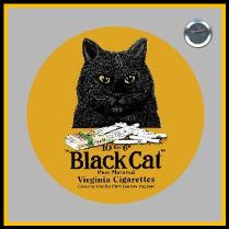 Black Cat Alternative Badge Design