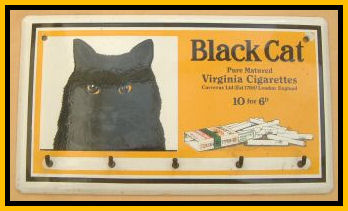 Black Cat Key Rack