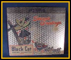 Black Cat Xmas Advert