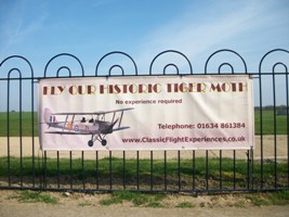 Tiger Moth Banner
