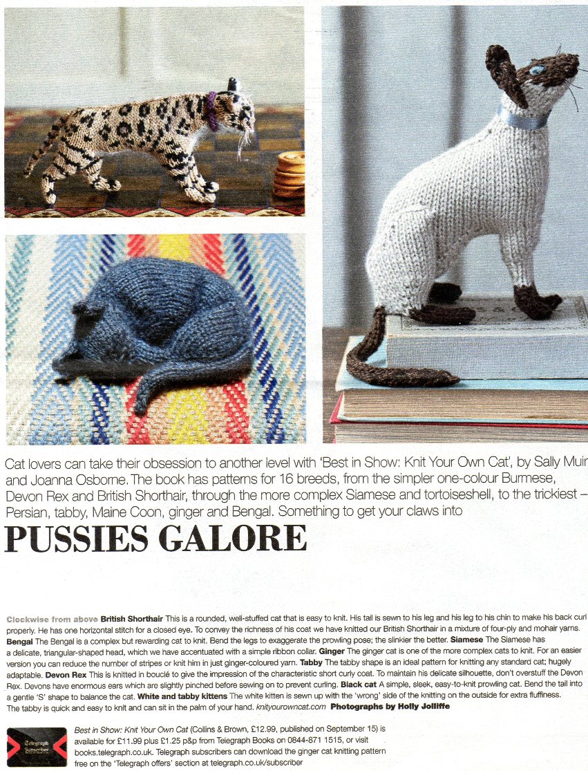 Pussies Galore Article Page 1