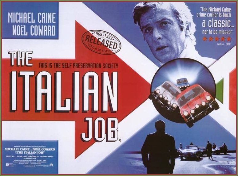 Italian Job Poster