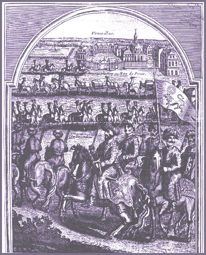 Arrival of Persian Court at Versailles