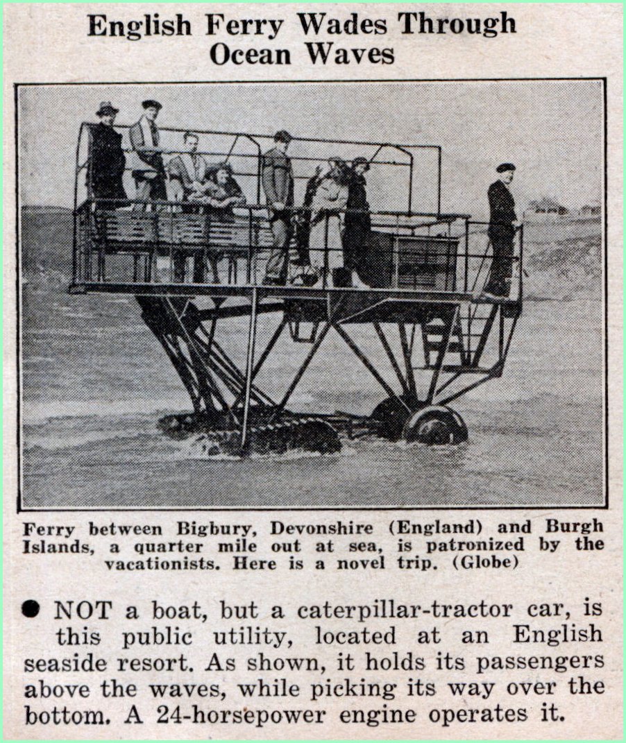 Burgh Tractor newspaper article