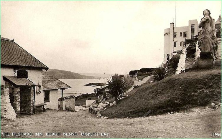 The Pilchard Inn on Burgh Island