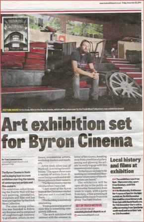 Art Exhibition Newspaper Article