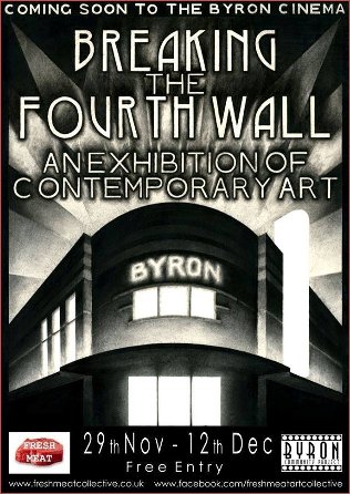 Art Exhibition Poster Byron Cinema