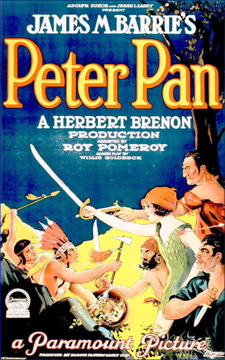 1924 Film version Peter Pan