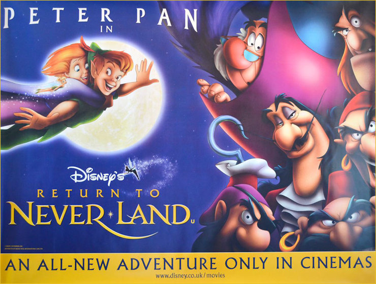 Disney Sequel Peter Pan 2002