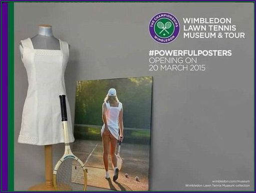 Controversial Tennis Exhibition Poster