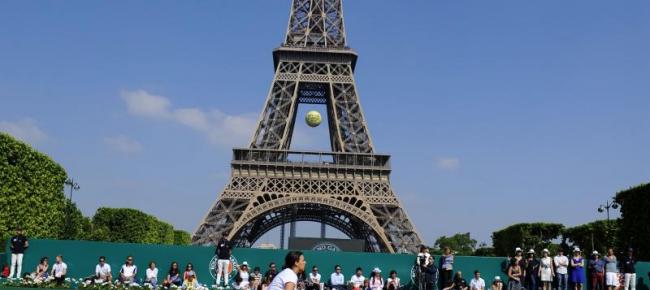 Eiffel Towe Panorama Roland Garros