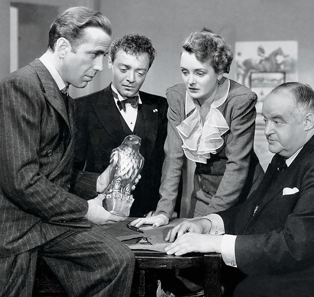 Maltese Falcon Bogart, Lorre, Greenstreet, Astor