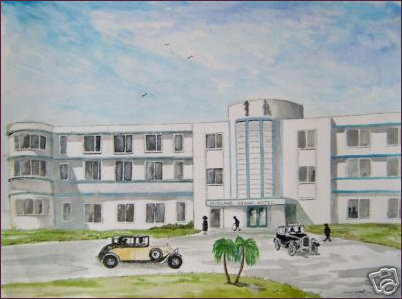 Watercolour of Midland Hotel 