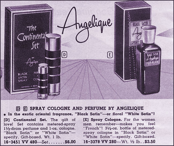 Perfume advertisement