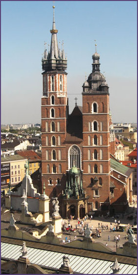 St Mary's Church in Krakow