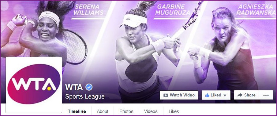 New WTA Fb page for Madrid Open