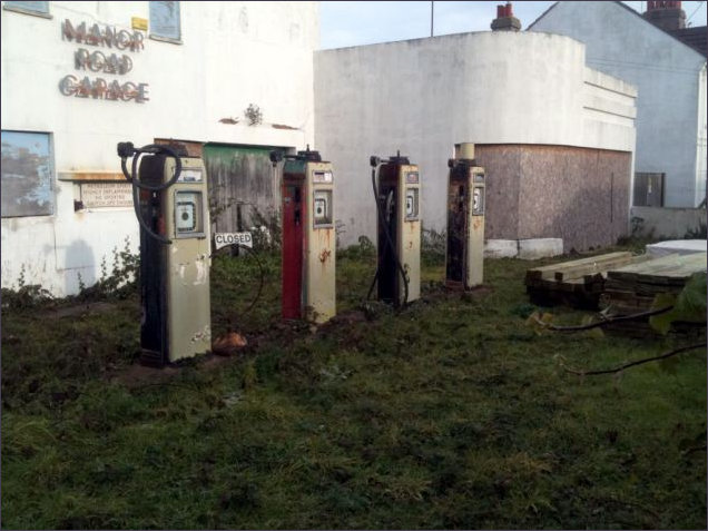 Manor Road Garage Petrol Pumps