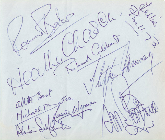 Signatures of NL Cast