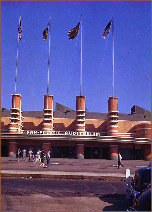 Orange version of the Pan Pacific Auditorium