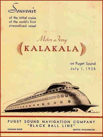 The Kalakala Publicity Poster