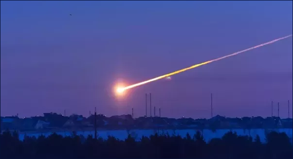 Meteor in Chelyabinsk in 2013