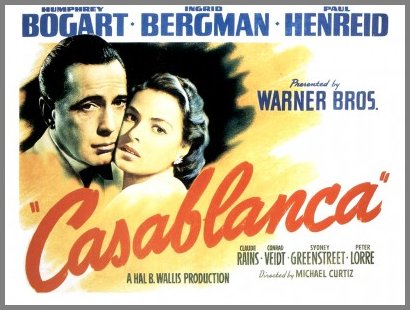 Casablanca Film Poster