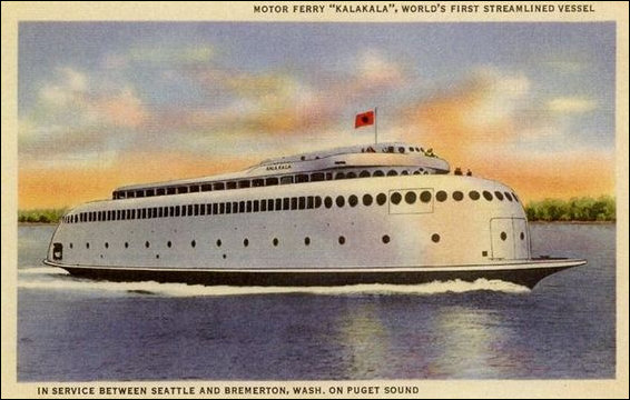 Postcard of the Kalakala