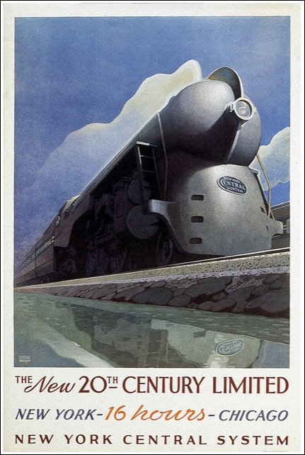 1930s Flash Gordon style poster