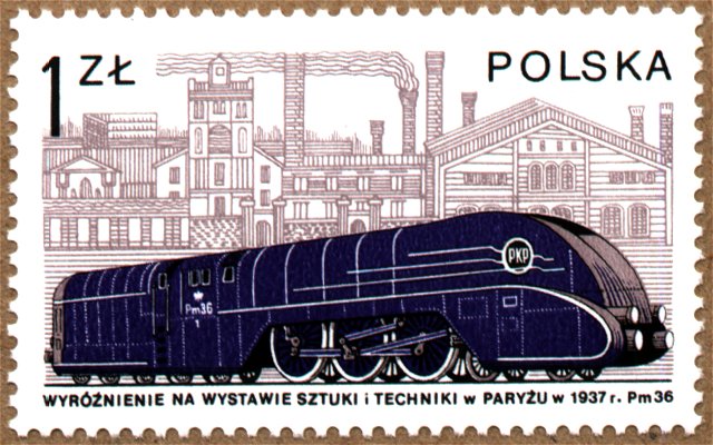 Polish Mallard commemorative stamp