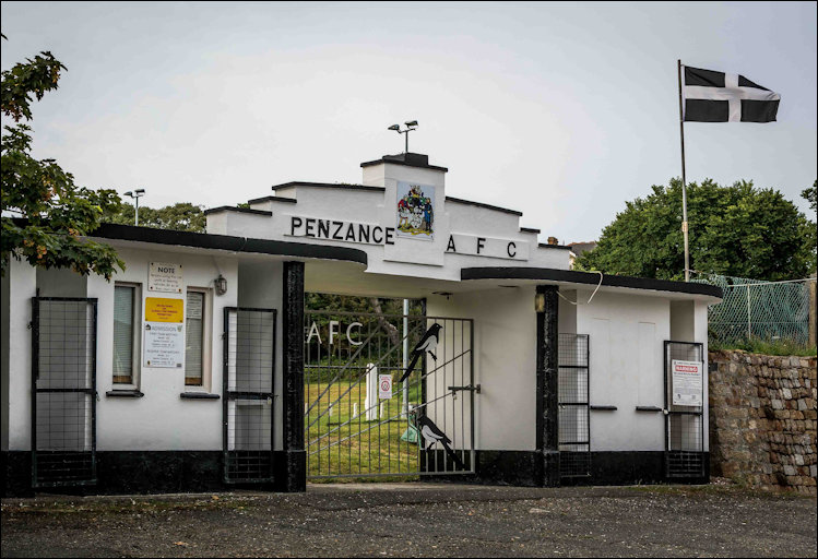 Penzance AFC Entrance Gate