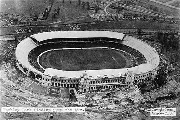 Empire Stadium 1923 from the air