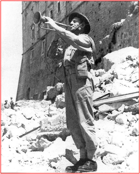 Monte Cassino Bugler 1944