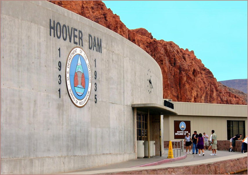 Hoover Dam entrance