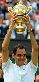 Roger Federer 2017 Wimbledon Champion