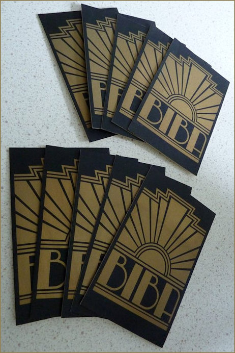 Biba Logo Postcards