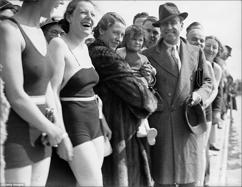 Amy Johnson opens Butlins in Skegness in 1936