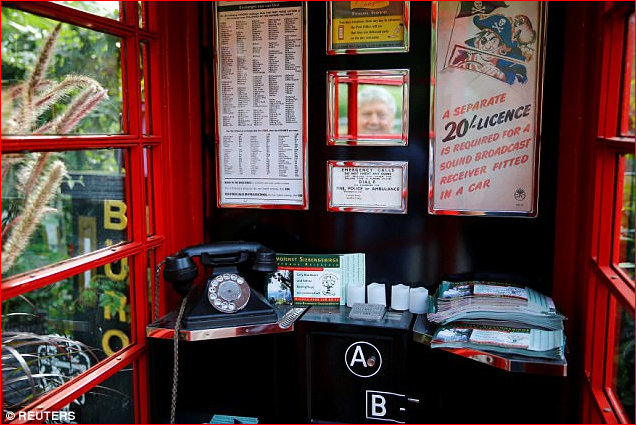 Beautifully restore interior of kiosk in Germany