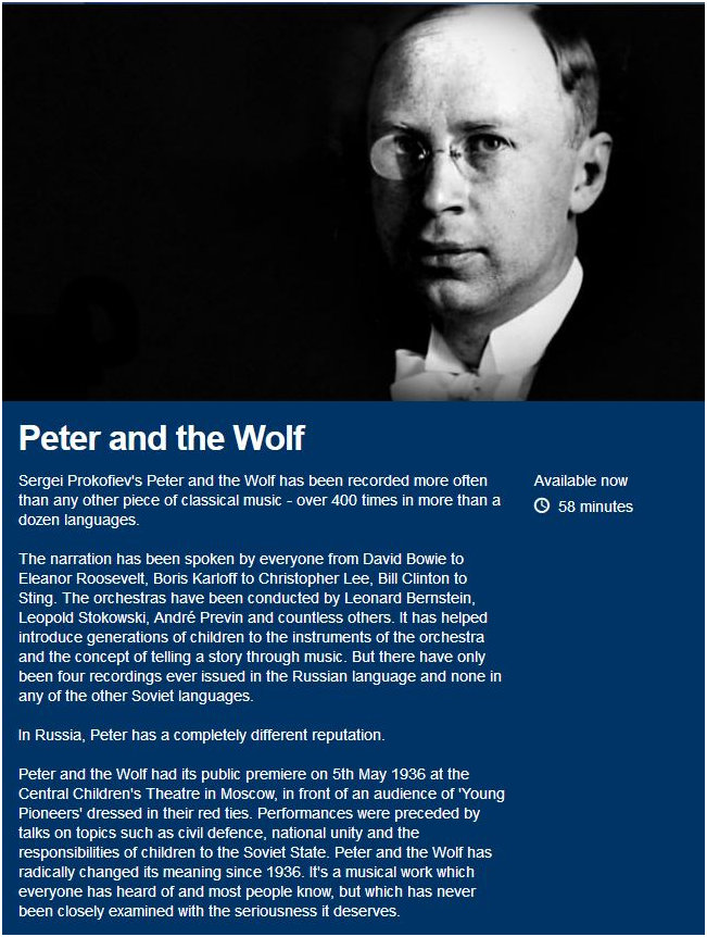 Prokofiev on the BBC