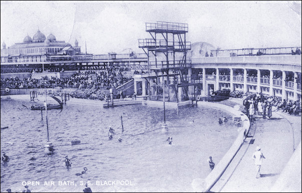 The Diving Towers at the Blackpool Open Air Baths