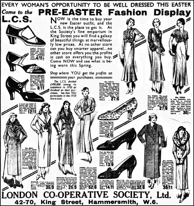April 1933 Fashions