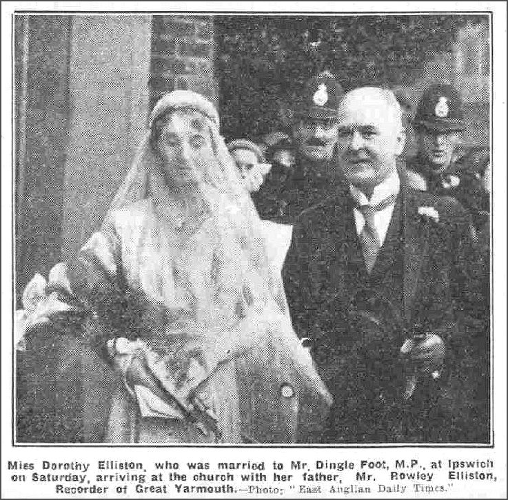 Pcture of a 1933 Bride